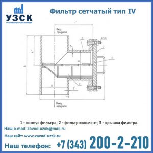 Фильтр сетчатый ФС по Т-ММ-11-2003 в Нальчике